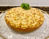 Foto del paso 11 de la receta: Pastel salado de patata, butifarra y mozzarella
