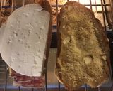 A picture of step 3 of California Farm Croque Madame & Monsieur.