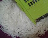 Foto langkah ke 1 dari resep Kembang Gula Kelapa Kemerdekaan (manisan kelapa).