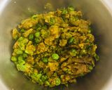 A picture of step 2 of Rajgira flour matar kachori.