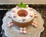 Foto del paso 14 de la receta: Bizcocho rosa con nubes dulces