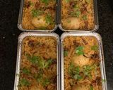 A picture of step 13 of Egg Briyani with Raita.
