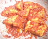 Foto langkah ke 8 dari resep Tahu Kuning Goreng Sambal.