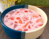 Foto langkah ke 5 dari resep Sago Strawberry Dessert.
