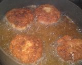 Kapros tejszínes burgonyafőzelék fasírttal recept fázis 9 fotója