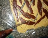 A picture of step 18 of Coconut striped biscuit.