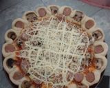 Foto langkah ke 8 dari resep 1. Pizza teflon sederhana anti gagal.