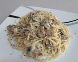 Foto del paso 3 de la receta: Espaguetis con champiñones