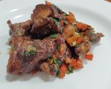 Foto del paso 6 de la receta: Masa de cerdo frita