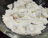 A picture of step 1 of Kesar badam Lassi.