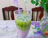 Hình bước làm 6 của món Khoai môn matcha latte