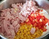 Une image de l'étape 3 de Macaroni au gratin à la mexicaine.