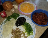 A picture of step 2 of Loaded Deviled Eggs.
