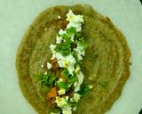A picture of step 7 of Protein-Packed Veggie Paneer Roll.