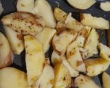 A picture of step 1 of Potatoes wedges.