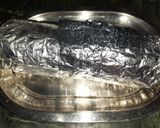 A picture of step 11 of Orange marmalade swiss roll.
