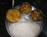 A picture of step 4 of Punjabi kadi pakode.