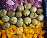 Foto del paso 4 de la receta: Osobuco con zapallo a la miel (al horno)