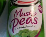 A picture of step 1 of Mushy Peas with Toast.