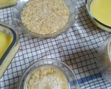 Foto langkah ke 5 dari resep Puding Karang Jagung Vla Strawberry.