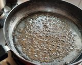 A picture of step 2 of Sabudana khichadi.