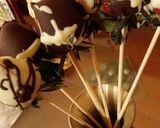 Φωτογραφία βήματος 6 της συνταγής Bouquet φράουλας βουτηγμένες σε σοκολάτα ♠💜