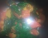 A picture of step 3 of Creamy spinach soup.