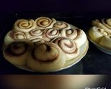 A picture of step 8 of Cinnamon rolls.