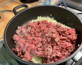 Une image de l'étape 14 de Parmentier de panais au bœuf, tomates et courgette.