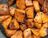 A picture of step 5 of Stir Fried Yam.