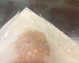 A picture of step 1 of Chicken Wonton.