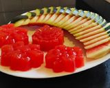 A picture of step 4 of Watermelon jelly.