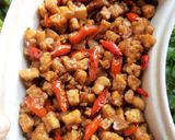 Foto langkah ke 5 dari resep Orek Tempe Cabe Merah.