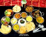 A picture of step 1 of Traditional Gujarati Satvik Lunch Thali (festive and complete meal)- Garvi Gujarat.
