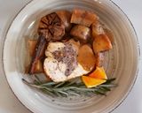 Foto del paso 11 de la receta: Pollo relleno con salsa de granada