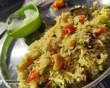 A picture of step 12 of Vegetable pulao.