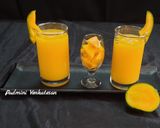 A picture of step 12 of Mango sharbat.