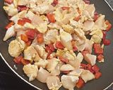 Foto del paso 4 de la receta: Macarrones con carne de pollo