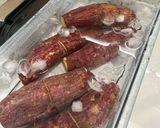 Hình bước làm 3 của món Cách làm khoai lang nướng tươm mật róc vỏ dễ dàng