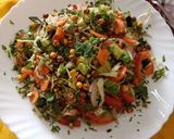 A picture of step 4 of Mix veg salad.