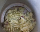 A picture of step 2 of Pink green Farali Surprise.