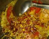 Aloo saim ki bhujya recipe step 3 photo