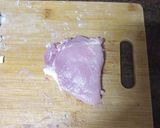 Foto del paso 1 de la receta: Chuletas de cerdo rellenas de gorgonzola con papas fritas