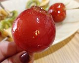 Foto del paso 4 de la receta: Tunghulu, fruta caramelizada crocante