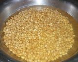A picture of step 1 of Wheat Coconut Milk Pudding.