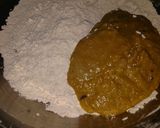 A picture of step 1 of Daal ki roti.