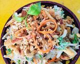 Hình bước làm 5 của món Mít trộn chay