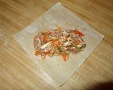 Foto del paso 1 de la receta Rollitos de jaibas con vegetales