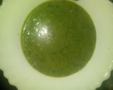 A picture of step 3 of Spinach Soup.