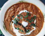 A picture of step 4 of Eggplant in Yogurt Sauce (Baingan Dahi Wale).